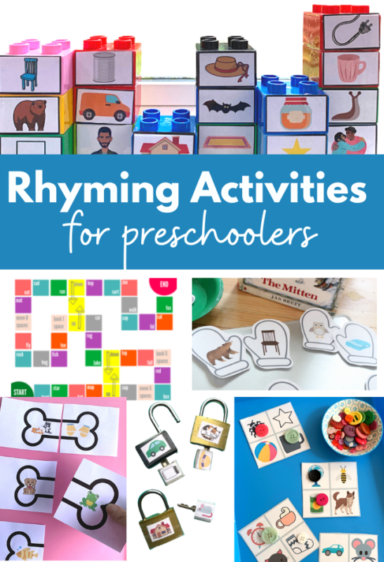 rhyming activities for preschoolers
