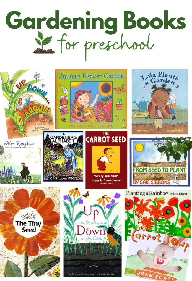 gardening books for preschool