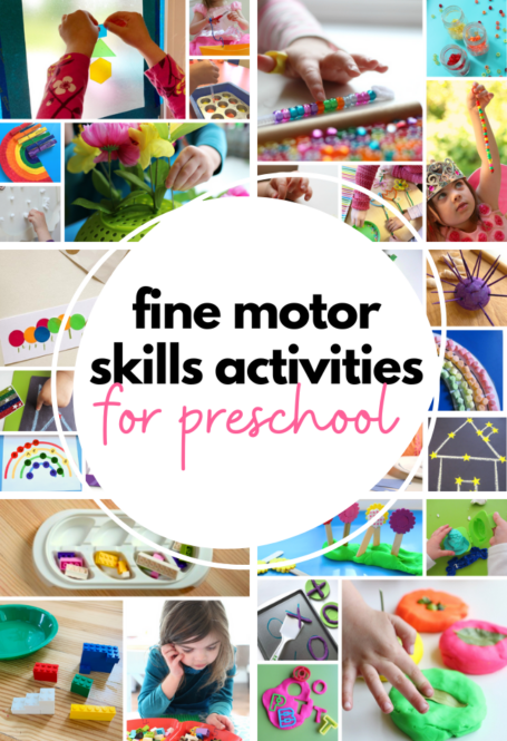 Fine Motor Skills Activities - No Time For Flash Cards