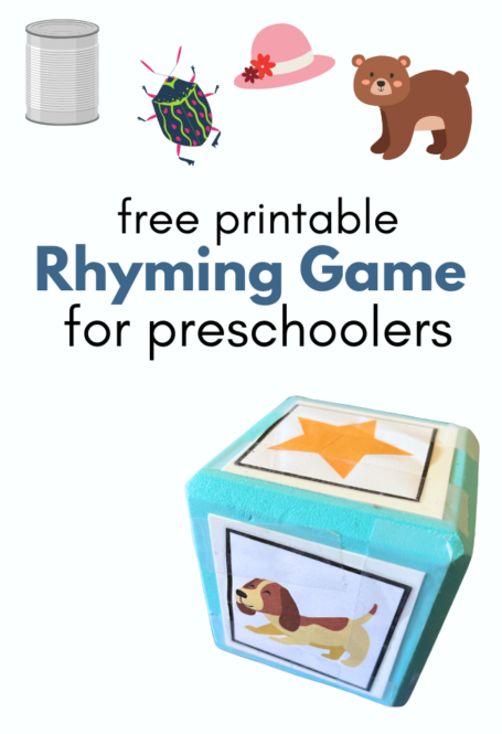 Rhyming Game For Preschoolers - No Time For Flash Cards