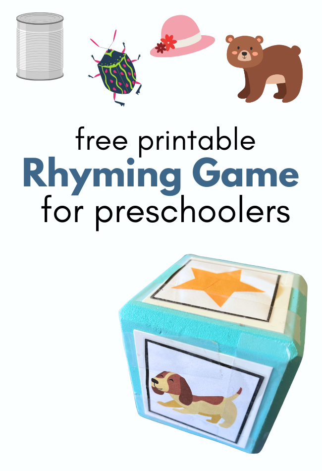 rhyming game for preschoolers