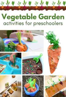 vegetable garden activities for preschoolers