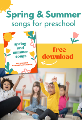 spring and summer songs for preschool