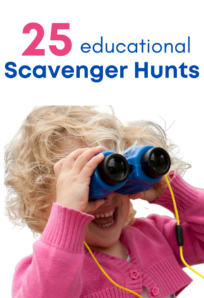 educational scavenger hunts no time for flash cards