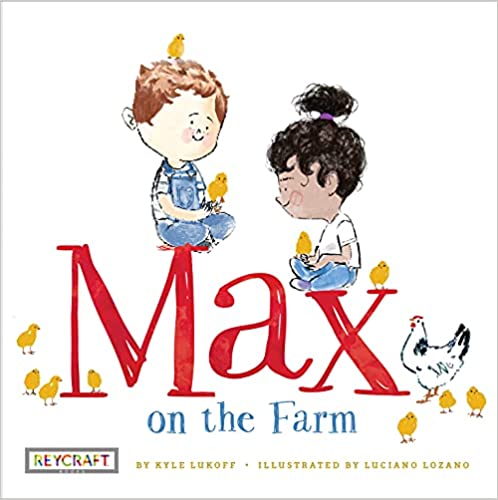 pride books for kids - max on the farm