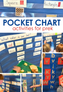 pocket chart activities for prek