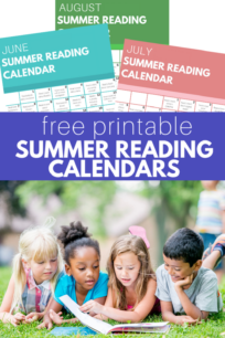 2024 summer reading program calendars with reading prompts
