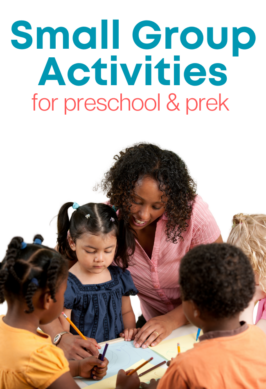 small group games and activities preschool and prek