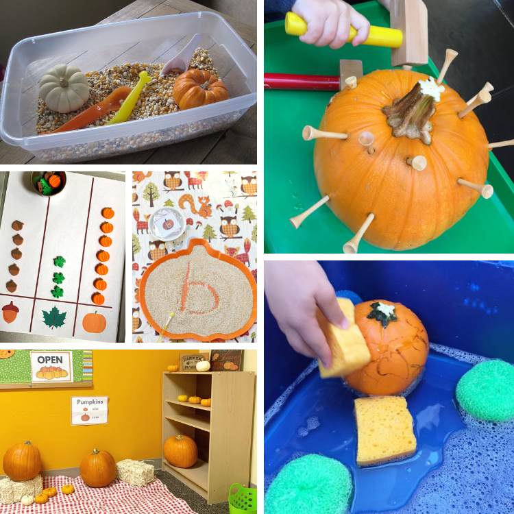 pumpkin and halloween learning center activities fore prek